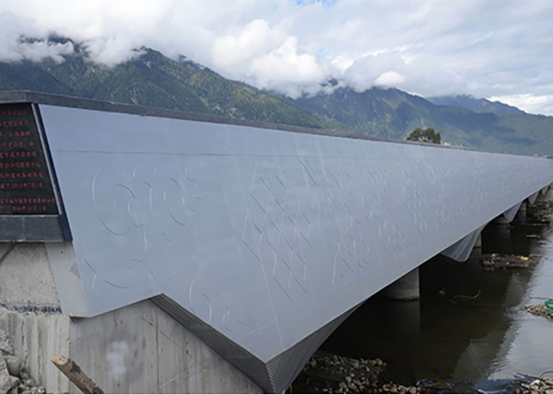西藏林芝桥梁铝合金设施焊接工程